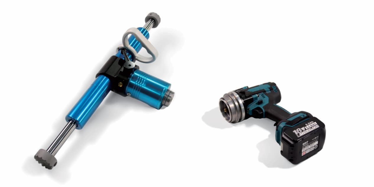 Split-Type Lightweight Electric Rescue Ram (Dual-Stage)